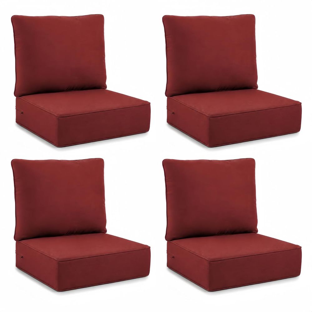 Outdoor Furniture Cushions 24 X 24 - Набор из 4 подушек для уличной