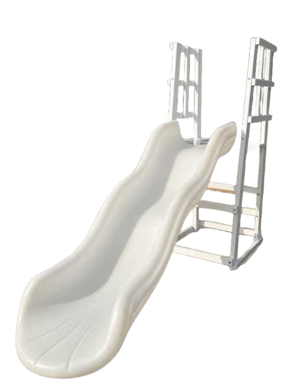 Outdoor Furniture In Sale - Лидер продаж, белая двойная горка для