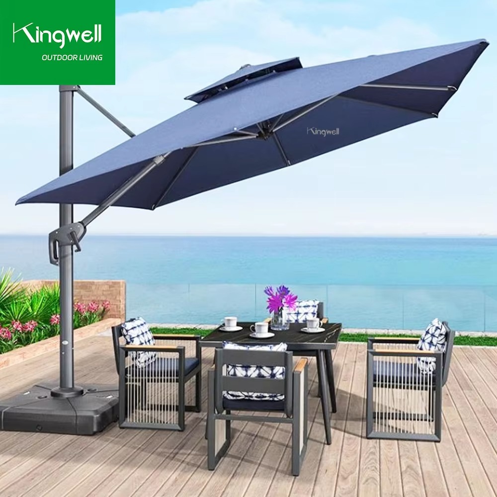 Outdoor Furniture In Bali - Складной водонепроницаемый полиэстеровый зонт для пляжа