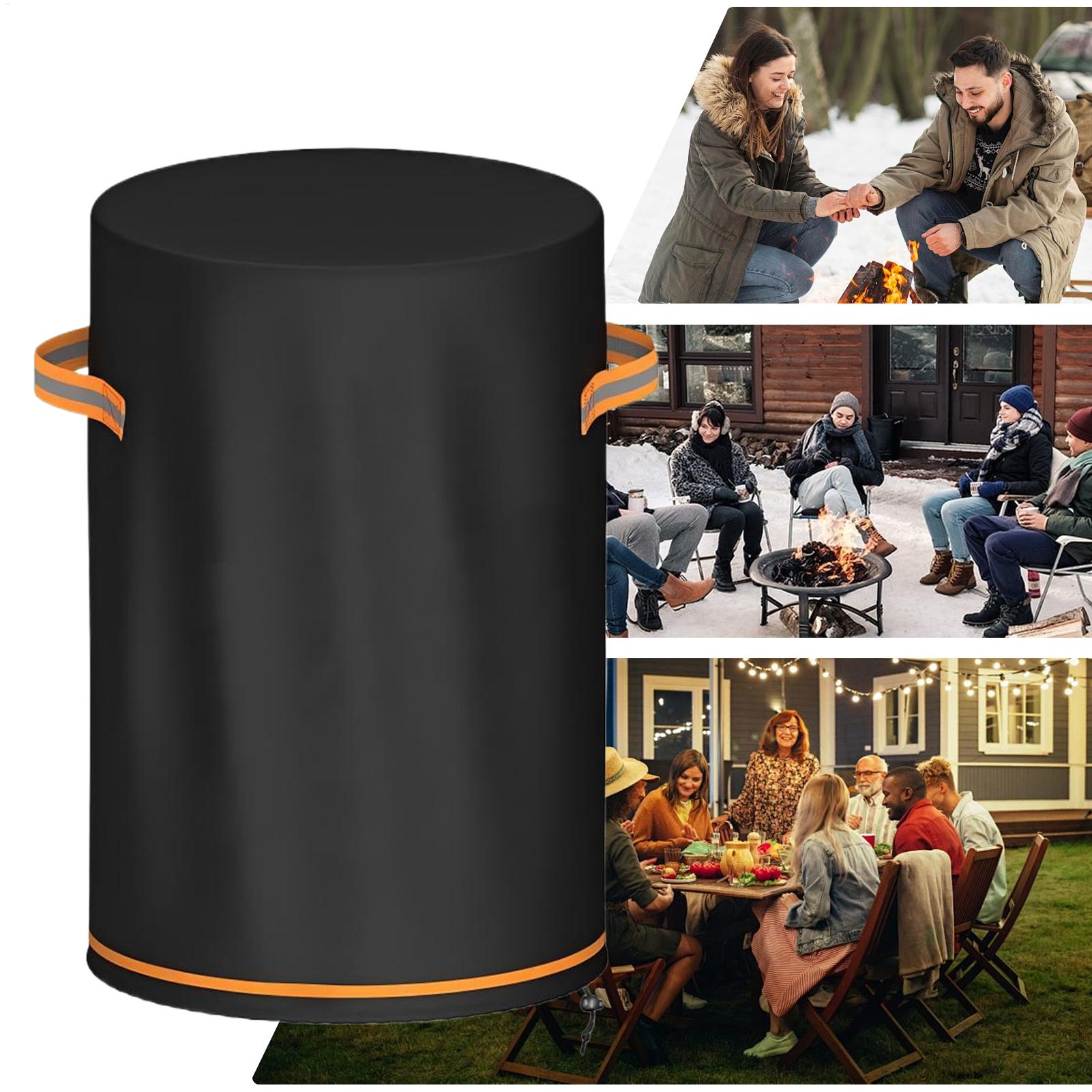 Outdoor Furniture Protector - Чехол для колонны-очага, сверхпрочный, водонепроницаемый, для