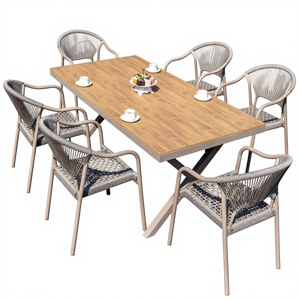 Outdoor Furniture Shop - # Комплект уличной мебели из искусственного
