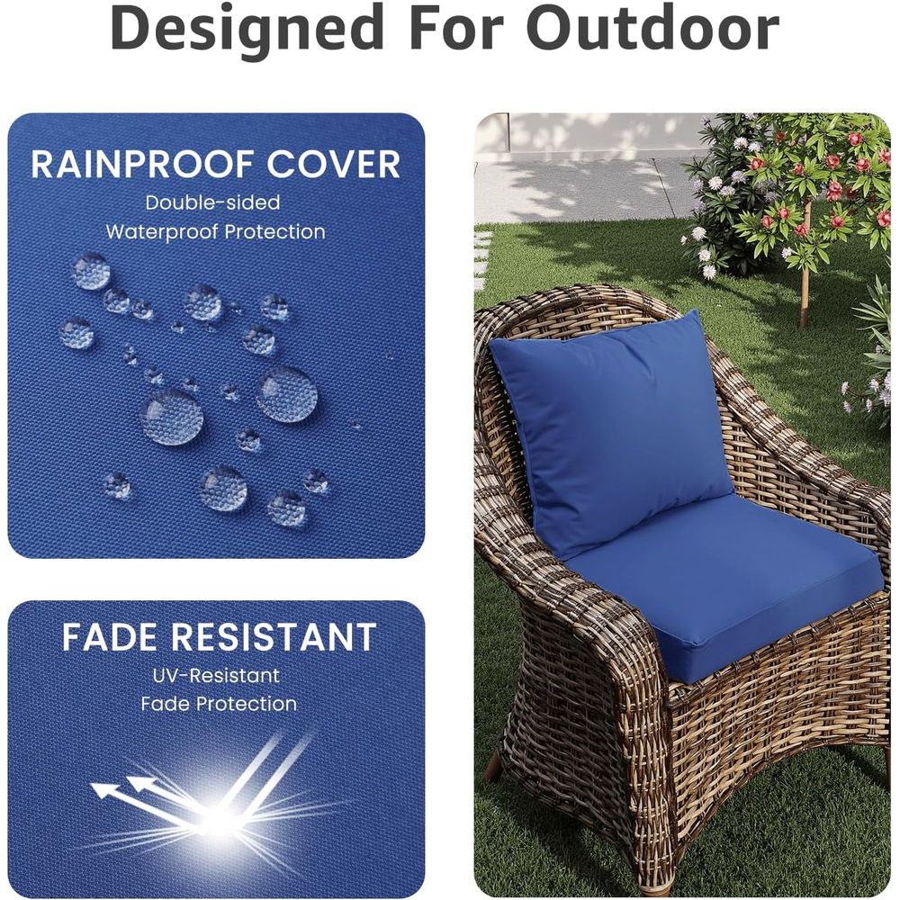 Набор подушек для сидений на о – обзор и цена Outdoor Furniture Cushions 24 X 24