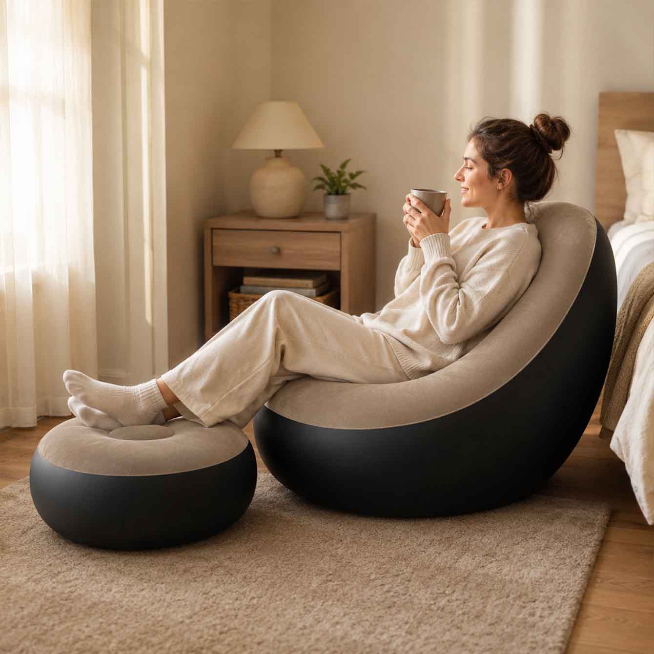 Надувное кресло для взрослых,  – обзор и цена Outdoor Furniture Small