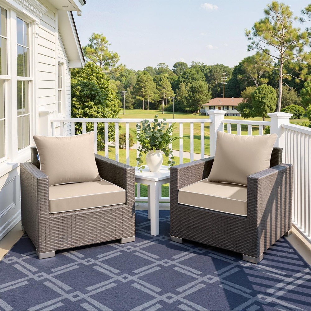 Бежевая уличная подушка для си – обзор и цена Outdoor Furniture Cushions 24 X 24