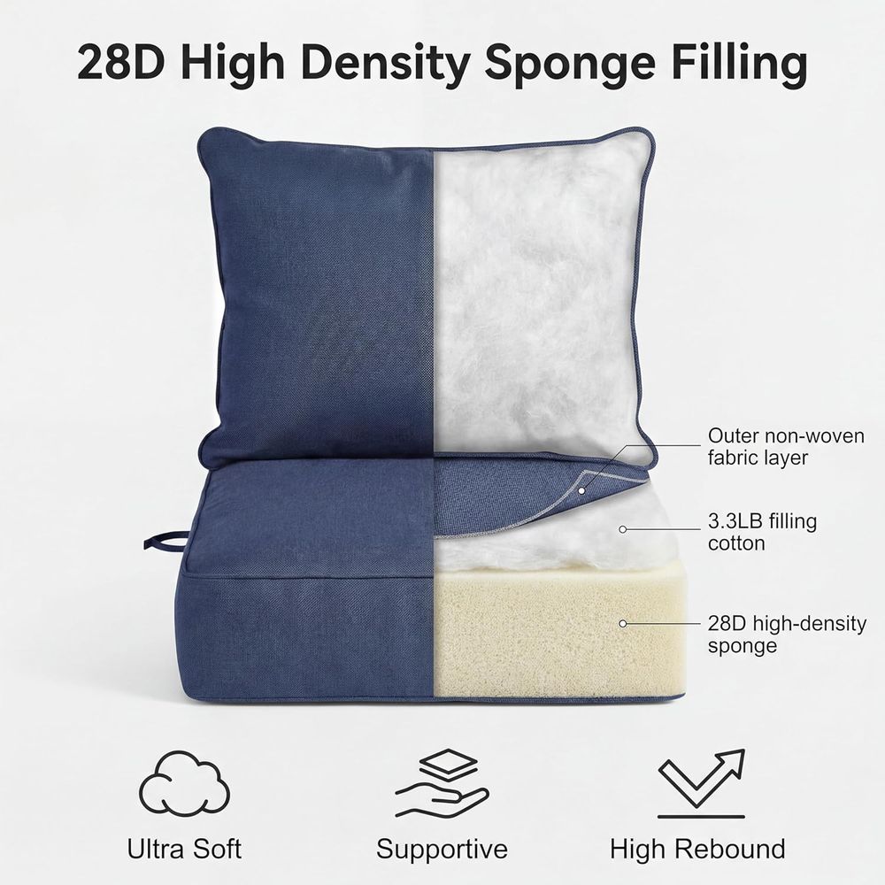 24 x 24 водонепроницаемые поду – обзор и цена Outdoor Furniture Cushions 24 X 24