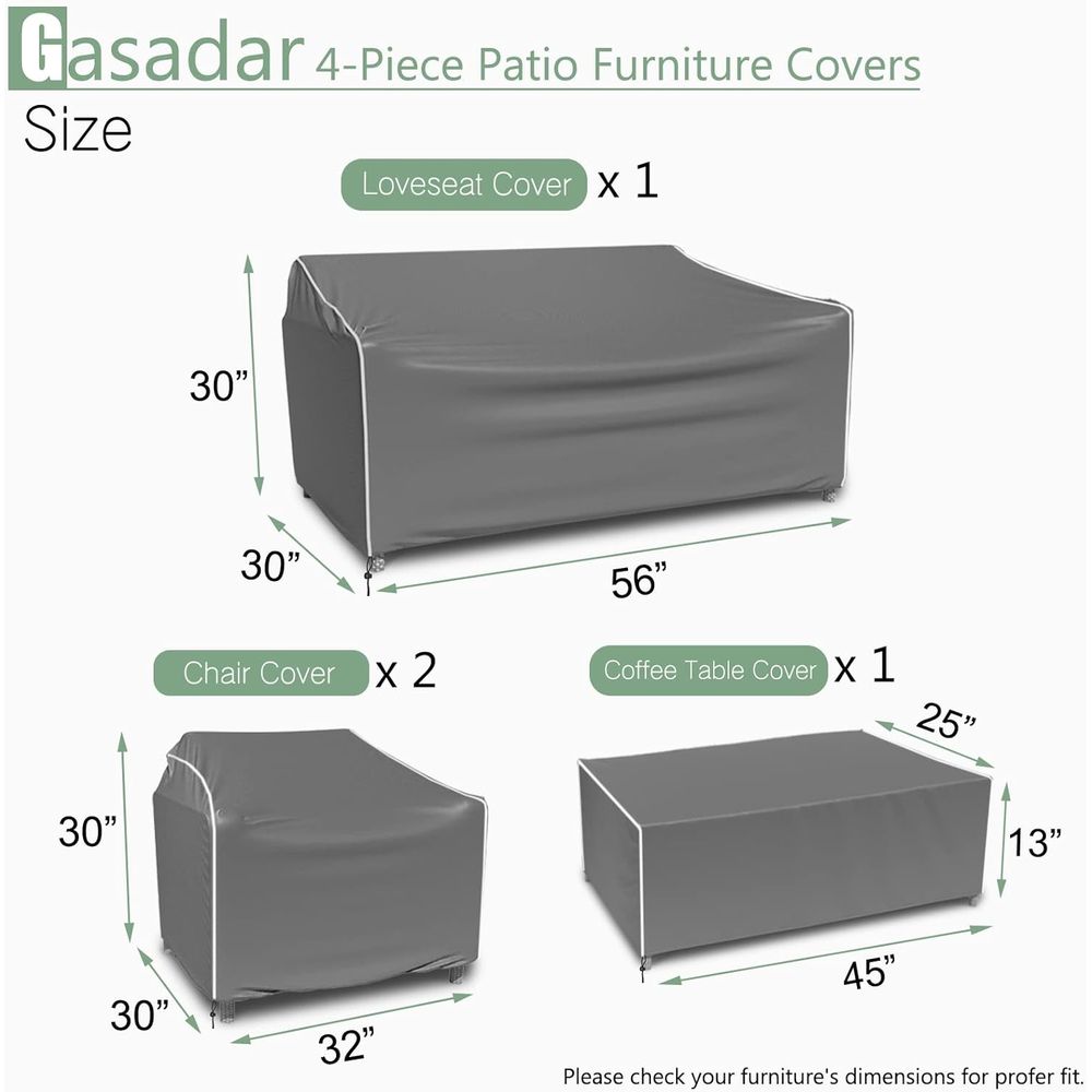 Чехлы для садовой мебели, комп – обзор и цена Outdoor Furniture Covers