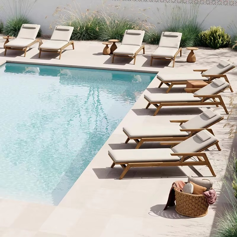 Роскошное кресло-шезлонг для о – обзор и цена Outdoor Furniture Teak Wood