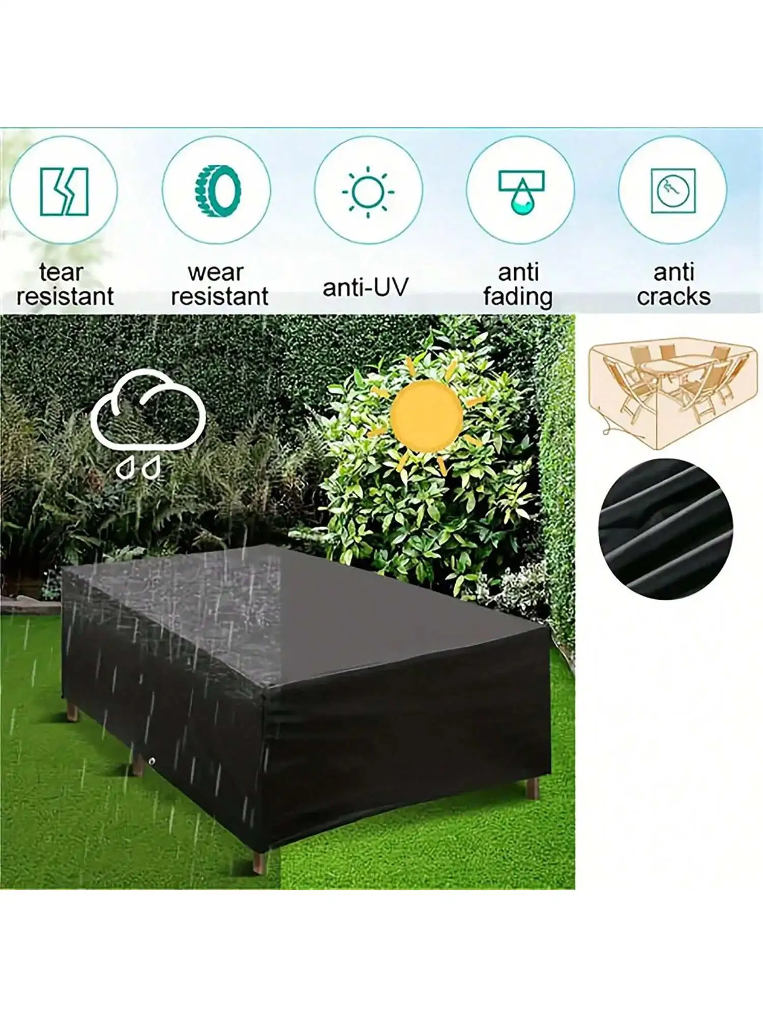 Многоразмерная уличная патио,  – обзор и цена Outdoor Furniture Covers