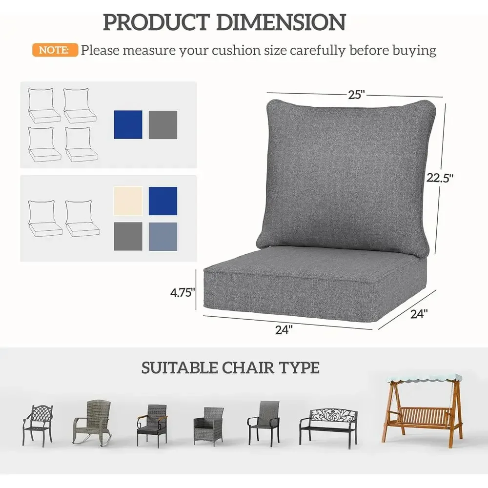 Устойчивые к погодным условиям – обзор и цена Outdoor Furniture Cushions 24 X 24