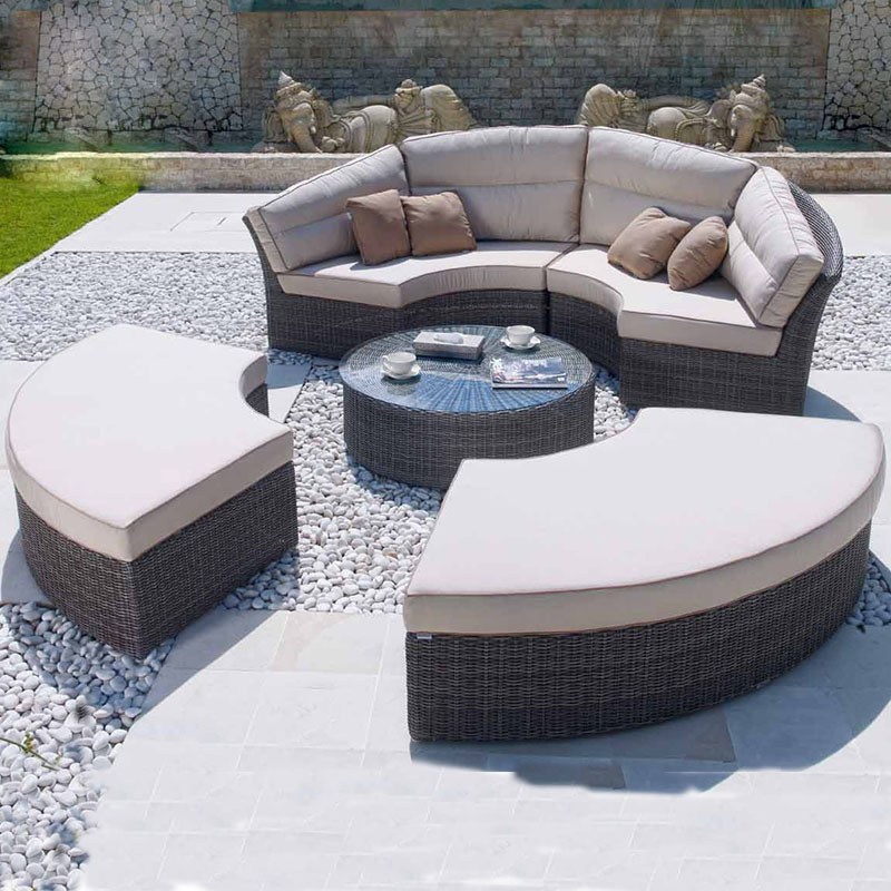 Комплект уличной плетеной мебе – обзор и цена Outdoor Daybed Sofa