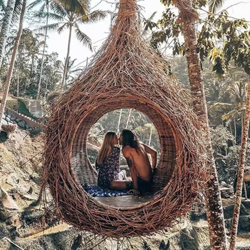 Подвесное кресло-качели из рот – обзор и цена Outdoor Furniture In Bali