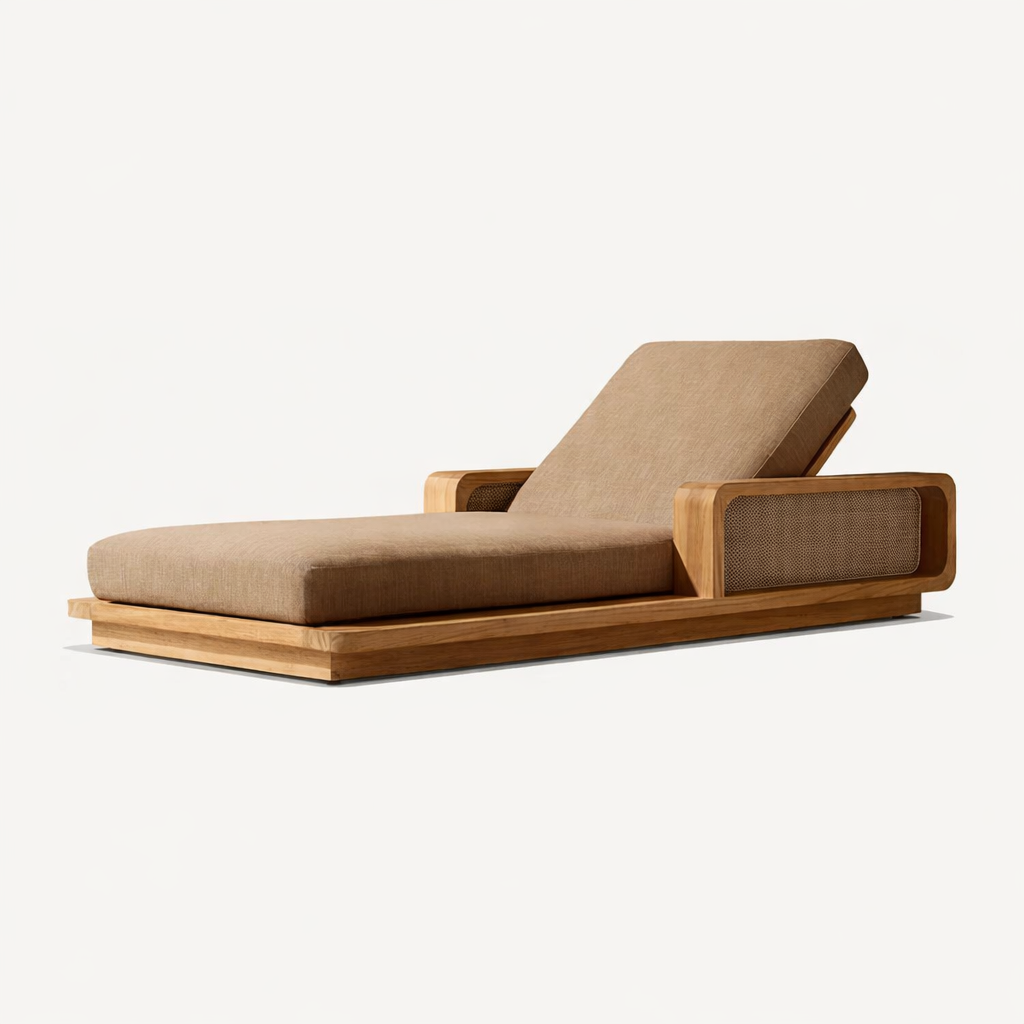 Уличный шезлонг для отеля, ком – обзор и цена Outdoor Furniture Teak Wood