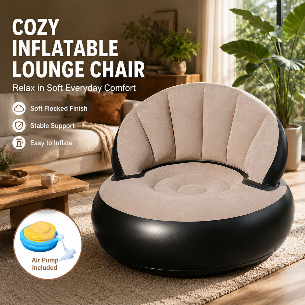 Надувное кресло для взрослых,  – обзор и цена Outdoor Furniture Small