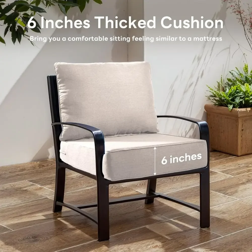 6 толстых подушек для уличных  – обзор и цена Outdoor Furniture Cushions 24 X 24